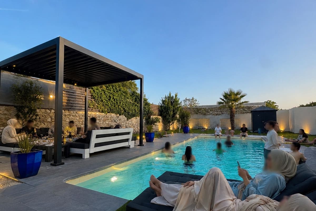 Jardin privatif piscine chauffée - Photo 1